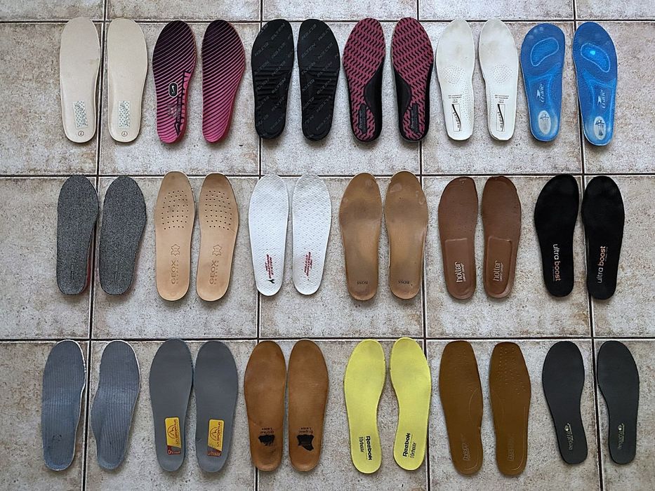 стельки для обуви Ecco Sievi Puma Clarks On Cloud Geox Nike Baldinni