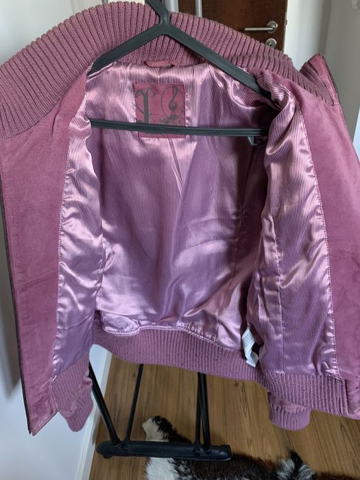 Casaco rosa pele pessego