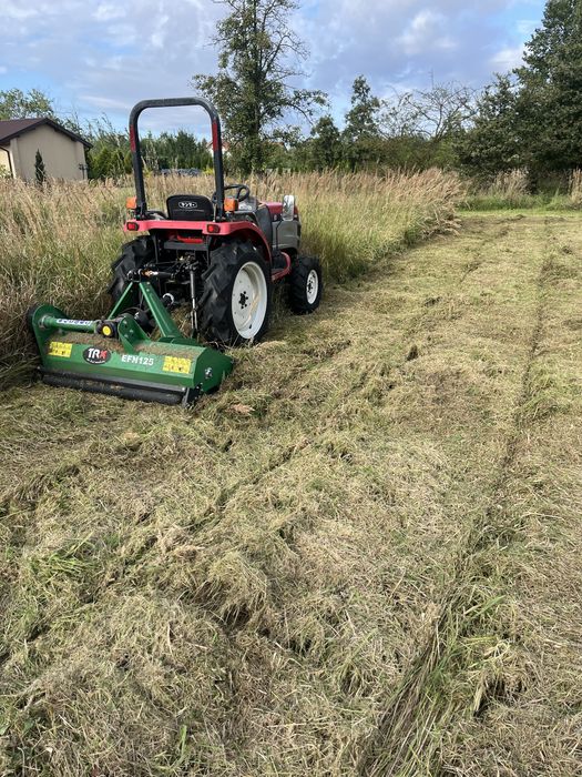 Usługi glebogryzarka separacyjna, kosiarka bijakowa, wertykulacja
