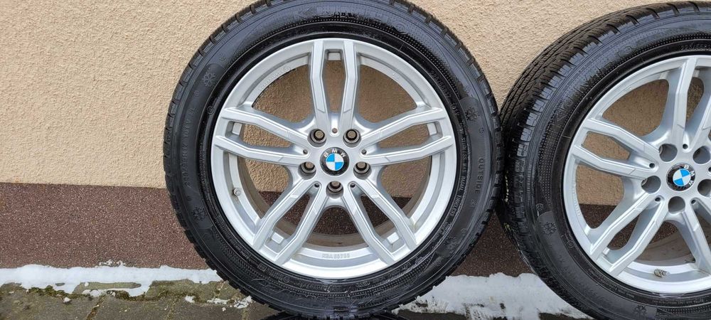 Alufelgi ALUTEC 5X112 z oponami 225/55 R17 zima czujniki