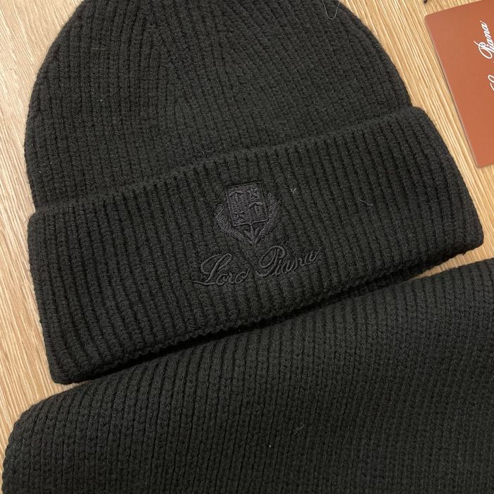 Kit Loro Piana - Cachecol & Gorro