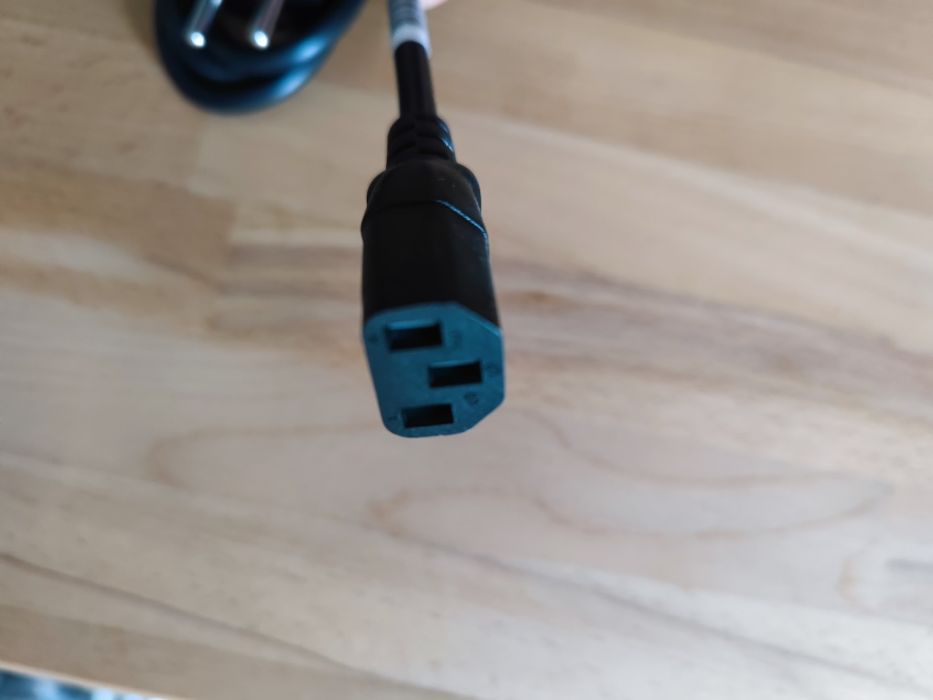 Cabo alimentação schuko novo
