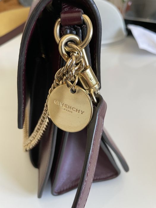 Givenchy GV3 burgundy/bordeaux bolsa