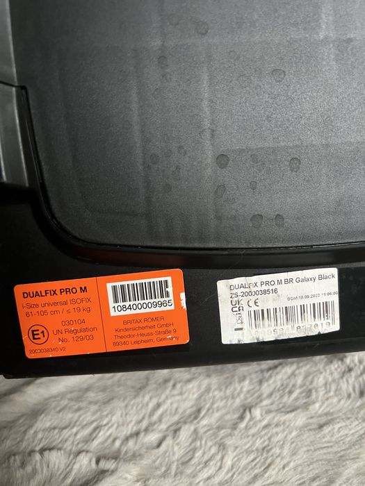 Britax Romer Dualfix Pro M