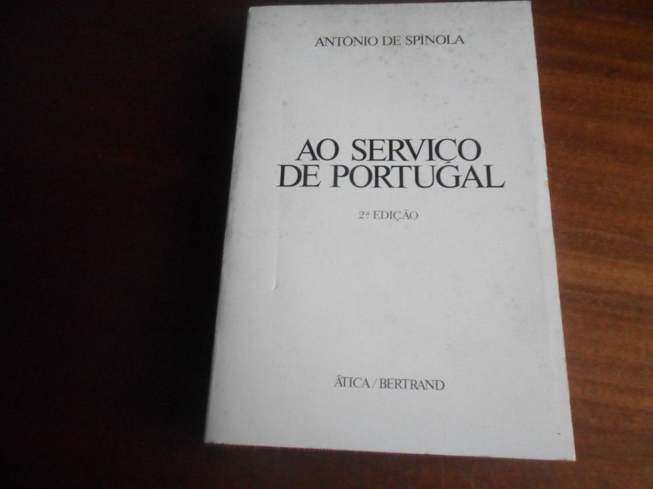"In the Service of Portugal" by António de Spínola – First Edition, 1976