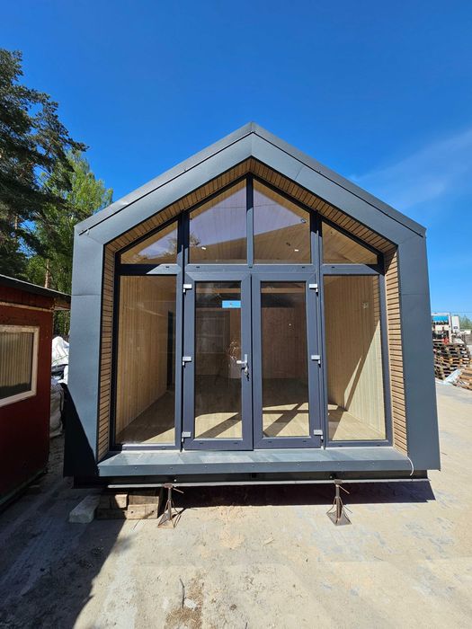 Domek mobilny nowoczesna stodoła 35m