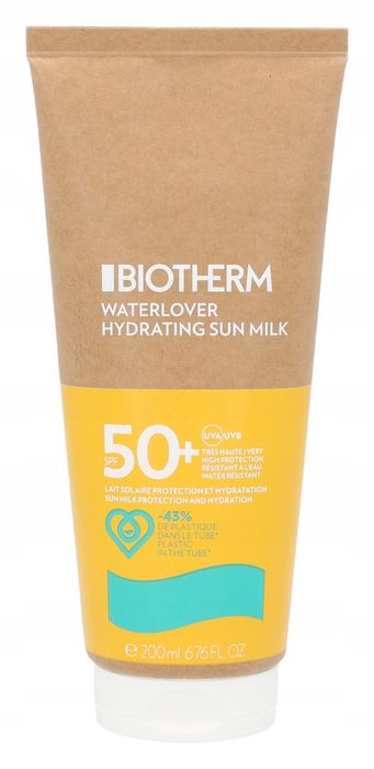 biotherm waterlover hydrating spf 50 mleczko ochronne do opalania 200 ml