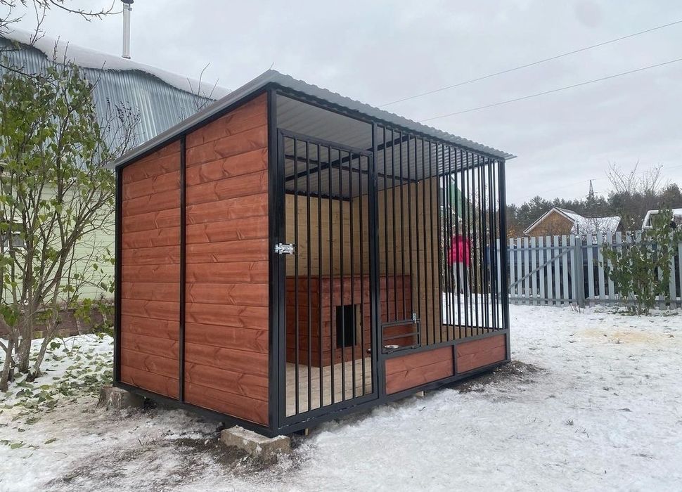 Вольєр металевий 2*3м