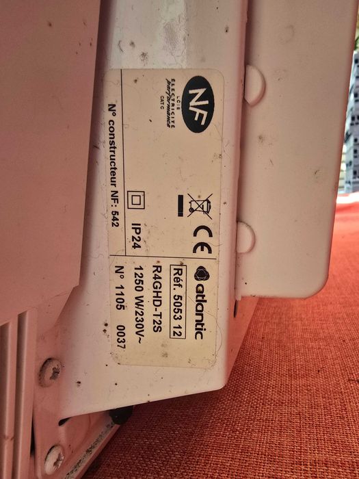 12 emissores térmicos ("aquecedores") - ATLANTIC