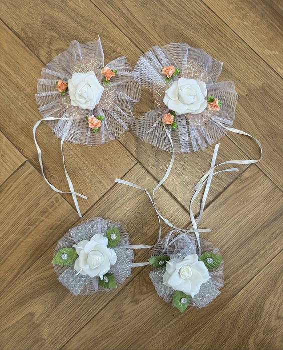 Продаются свадебные венок и украшения для машины