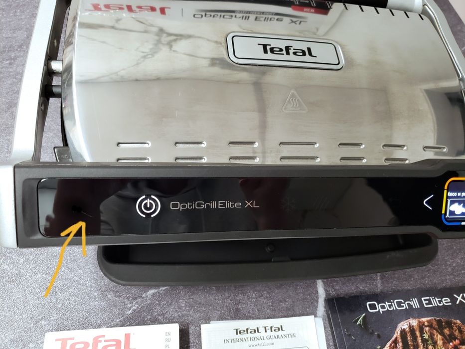 Гарантія, чек! Електрогриль TEFAL OptiGrill Elite XL гриль тефаль