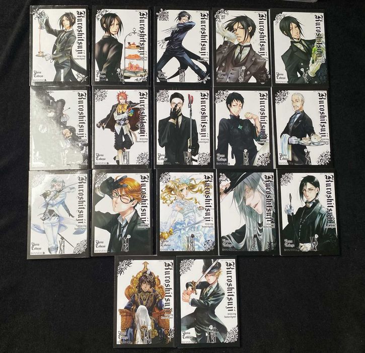 Kuroshitsuji (tomy 1-17)