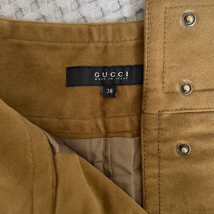 Коричнева спідниця/юбка від бренду Gucci