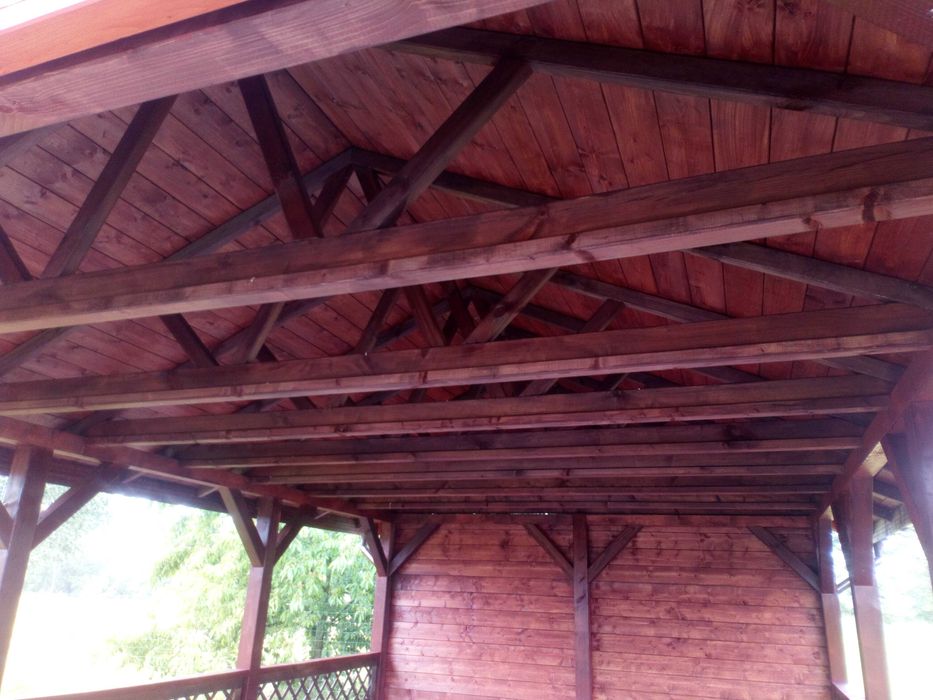 WIĄZARY DACHOWE na wiaty domki drewniane letniskowe gotowa KRATOWNICA