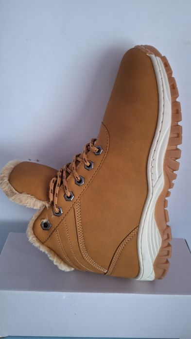 Buty nowe męskie zimowe ocieplane modne rozmiar 42 / wkładka 27 cm