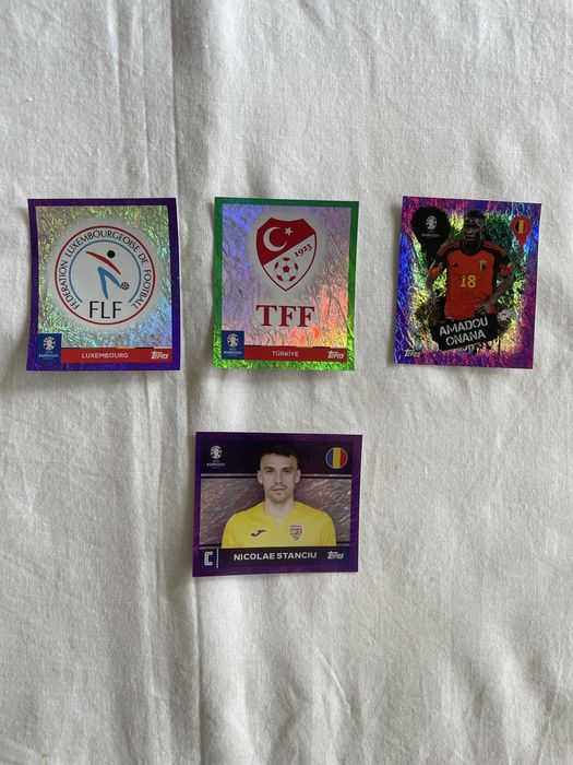 Troco ou vendo cromos Euro 2024