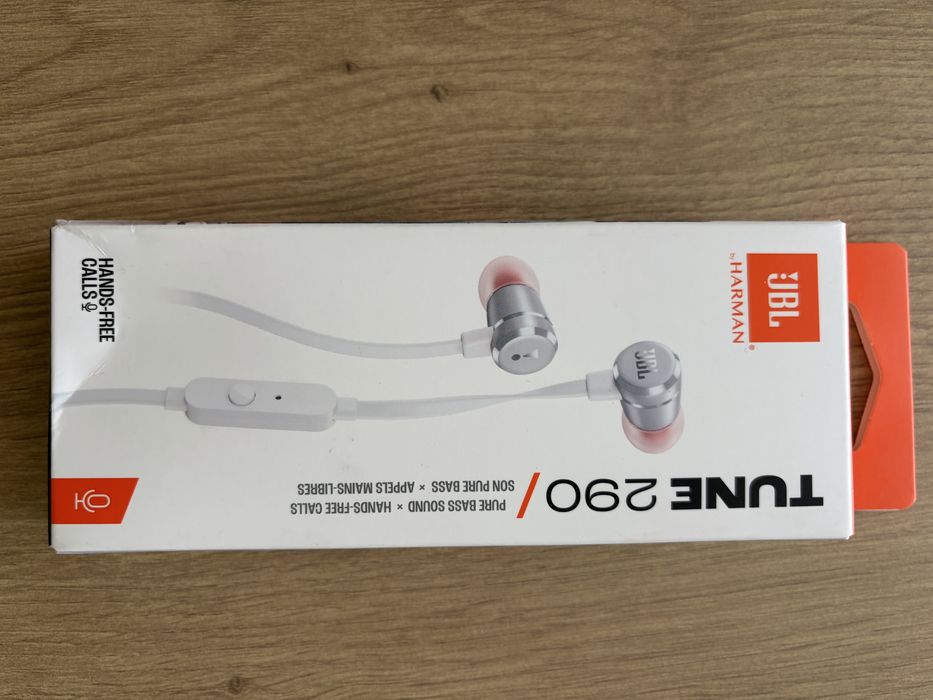 Nowe słuchawki dokanałowe JBL T290