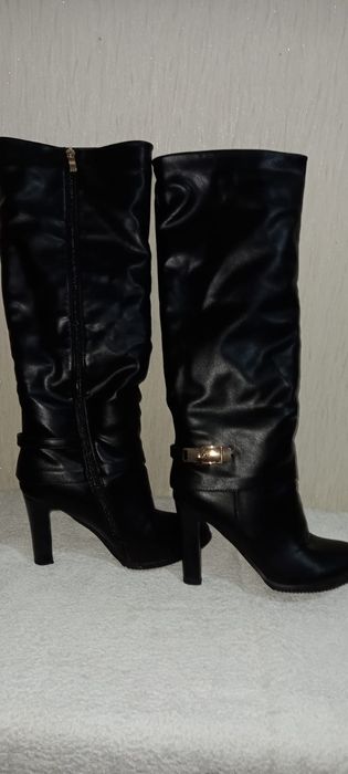 Зимові сапоги екошкіра