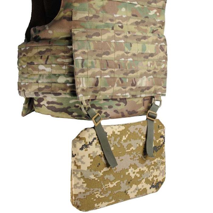 Каремат-сидушка (п'ятиточка) односекційна піксель Cordura 500D.