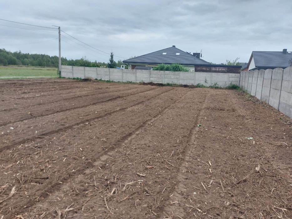 Mulczowanie frezowanie czyszczenie działek mulczerem wycinka drzew