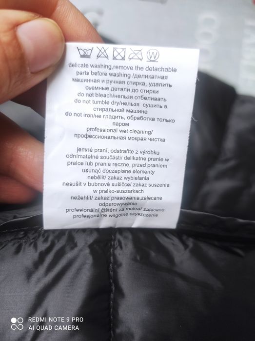 Kurtka puchowa dłuższa 42 xl grafitowa