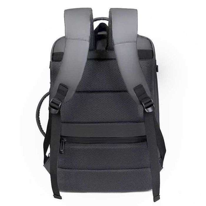 Рюкзак-валіза Norden 1897 сірий з Розширенням Міський Чоловічий