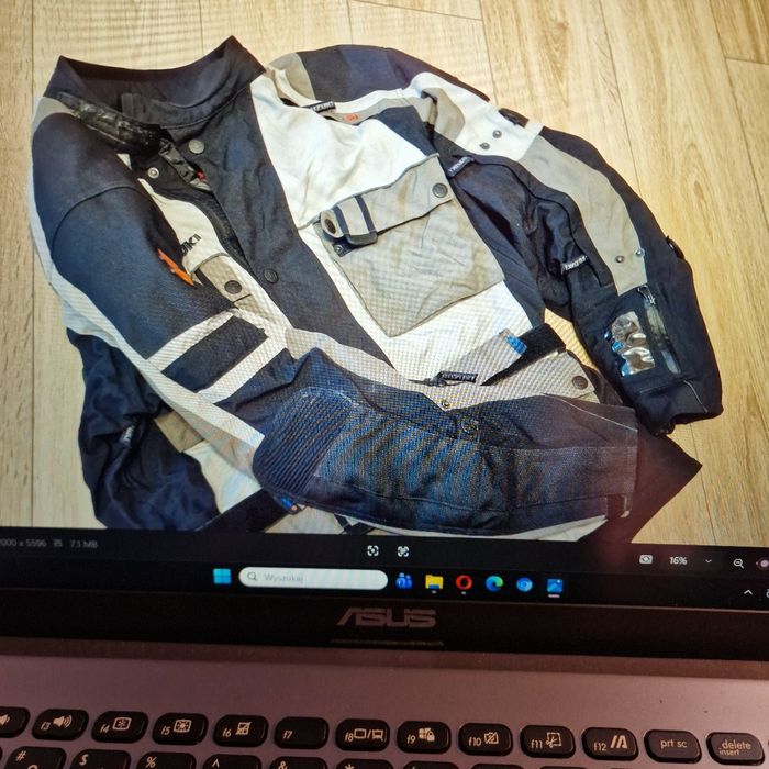 4xl męski kombinezon stroj na motor motocyklowy tekstylny suzuki