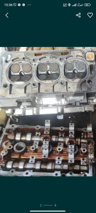 Гбц блок распредвал шкода 1.2 12v 6v Polo, seat Ibiza, Skoda fabia