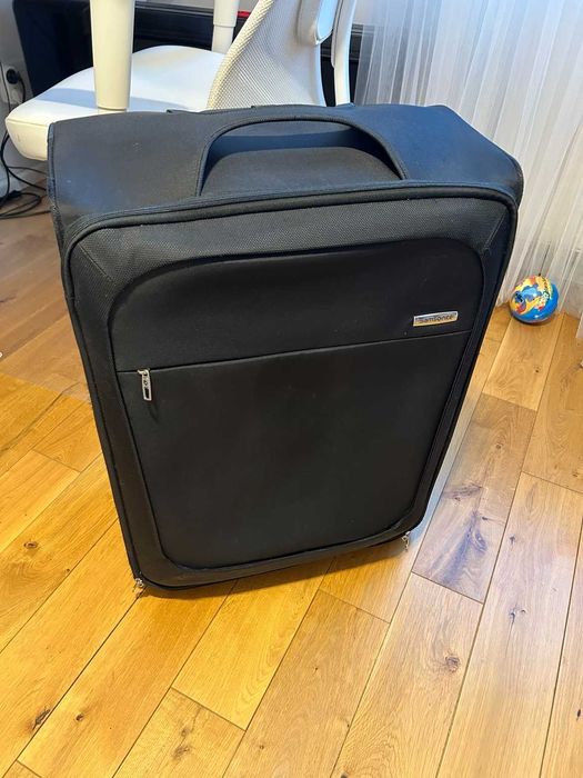 Walizka Samsonite duża czarna na 2 kółkach