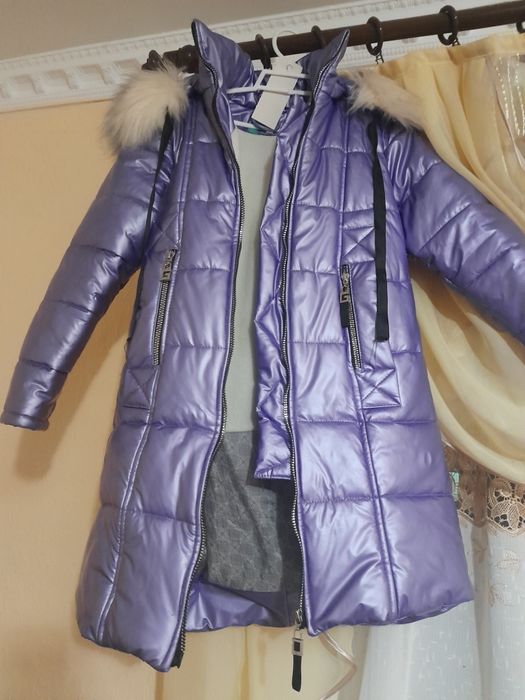 Тепленьке пальто для дівчинки