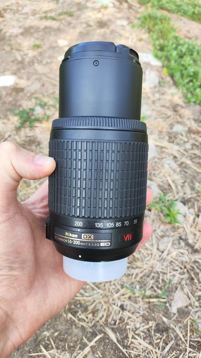 Объектив Nikkor 55-200 ED DX VR 1:4-5.6g