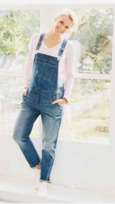 Продам НОВИЙ джинсовий комбінезон next для вагітних)