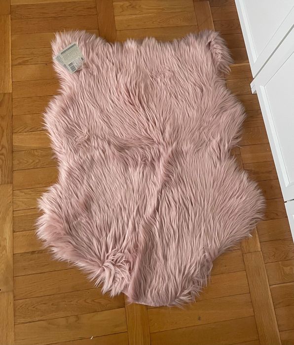 Dywanik sztuczna skóra owcza futerko Jysk
