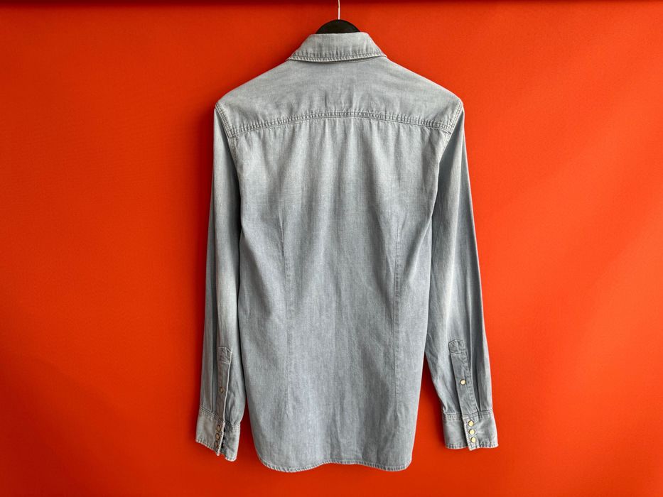 G-STAR RAW Оригінал чоловіча рубашка сорочка джинсова розмір S