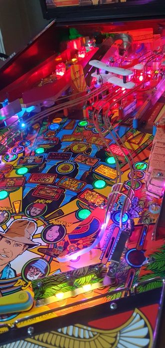 Flipper pinball fliper INDIANA JONES WILLIAMS