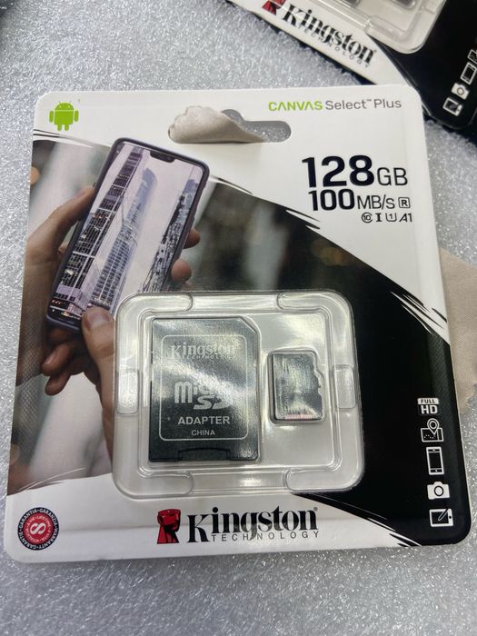 Карта памʼяти microSDXC 128 гб