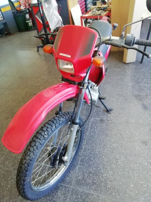 Honda 125  XLR como se vê nas fotos