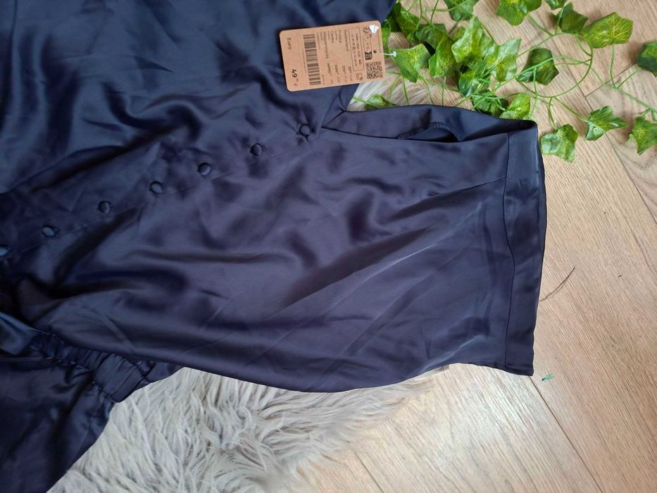 Elegancki kombinezon granatowy