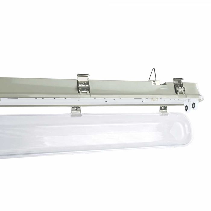 LED світильник IP65 лінійний під лампу 2хТ8 VIDEX 1,2М 220V 27666