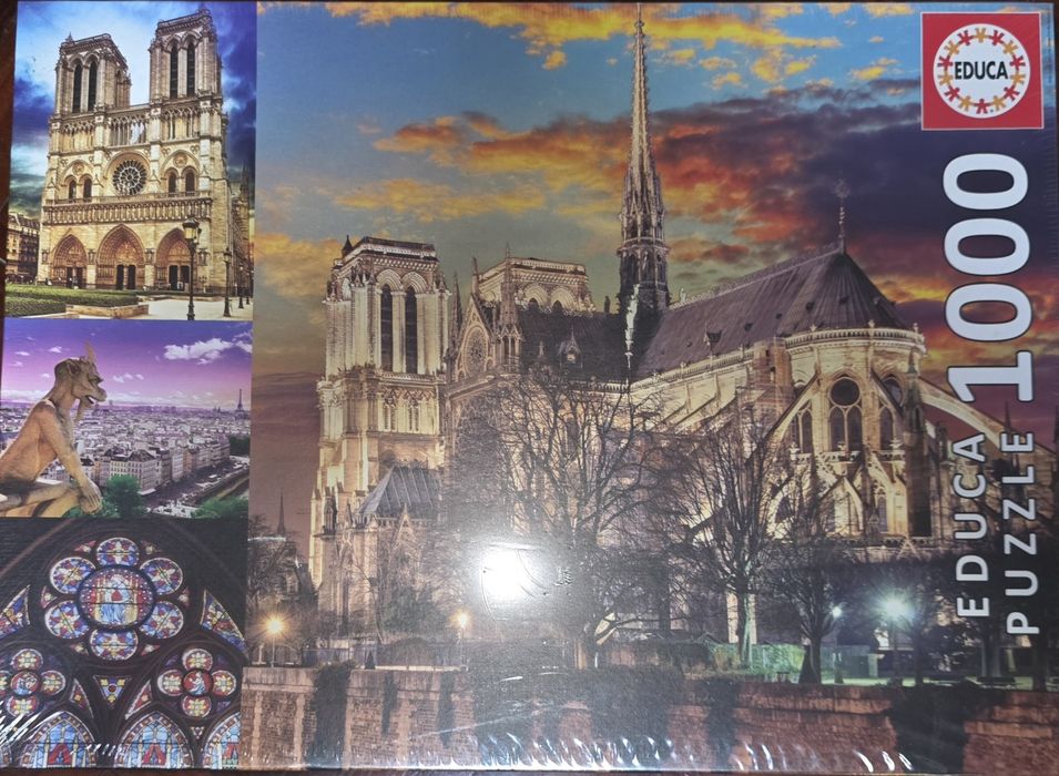 Puzzles Educa Paris e Notre Dame