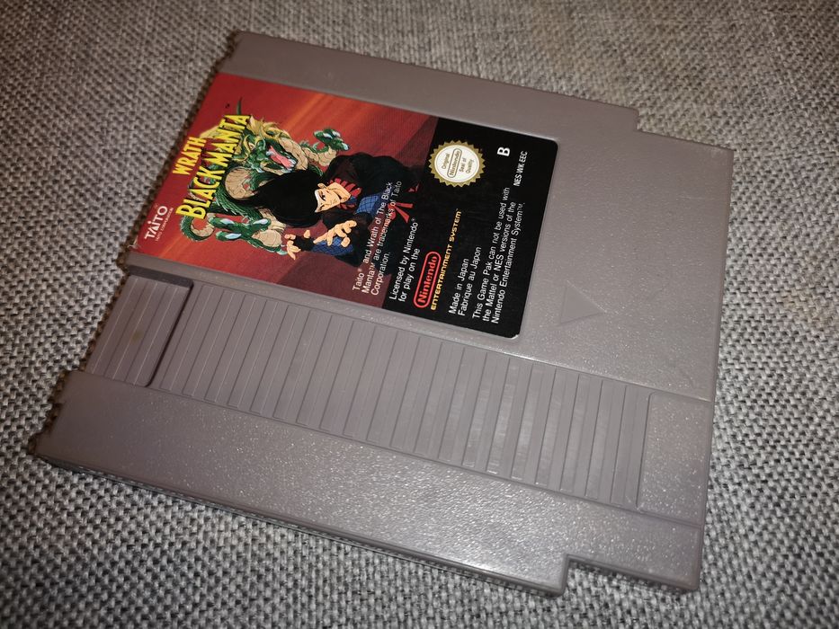 Wrath of Black Manta NES Nintendo gra PAL (oryginał testowany) sklep