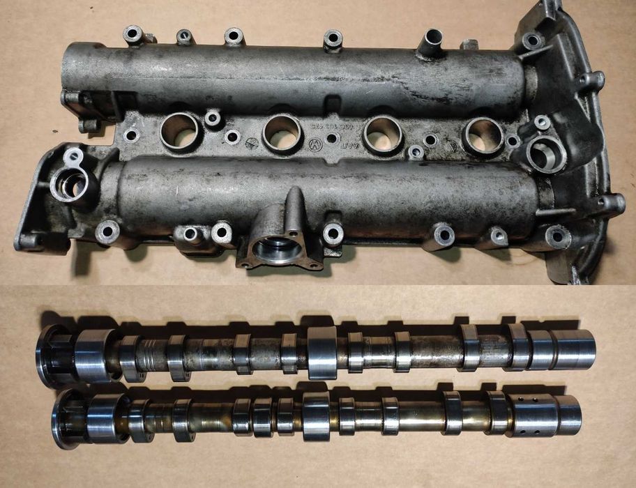 Крышка с распредвалами 03C103475 AA/T VW 1.6 fsi BLF BLP