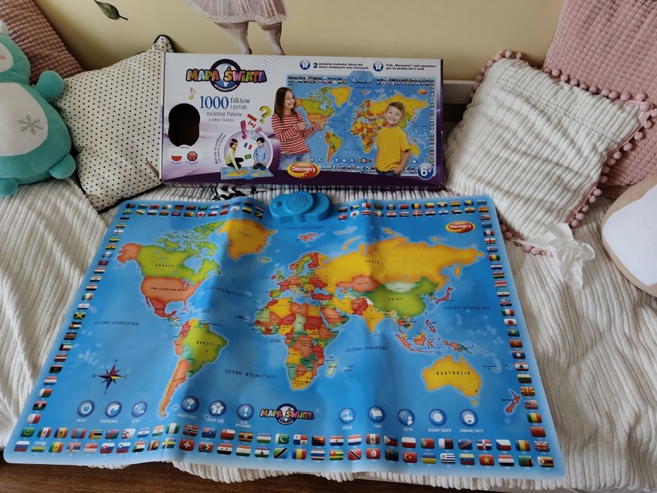 Dumel Discovery interaktywna mapa Polski świata zwierzęta unikaty