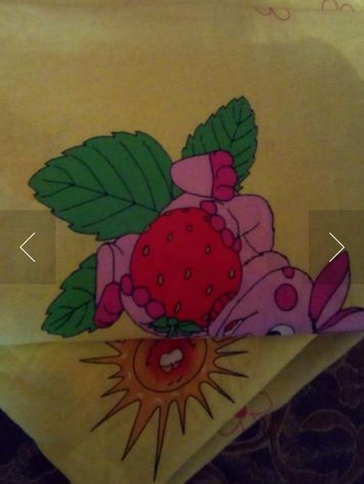 Комплект постельного белья в кроватку 110х140 см