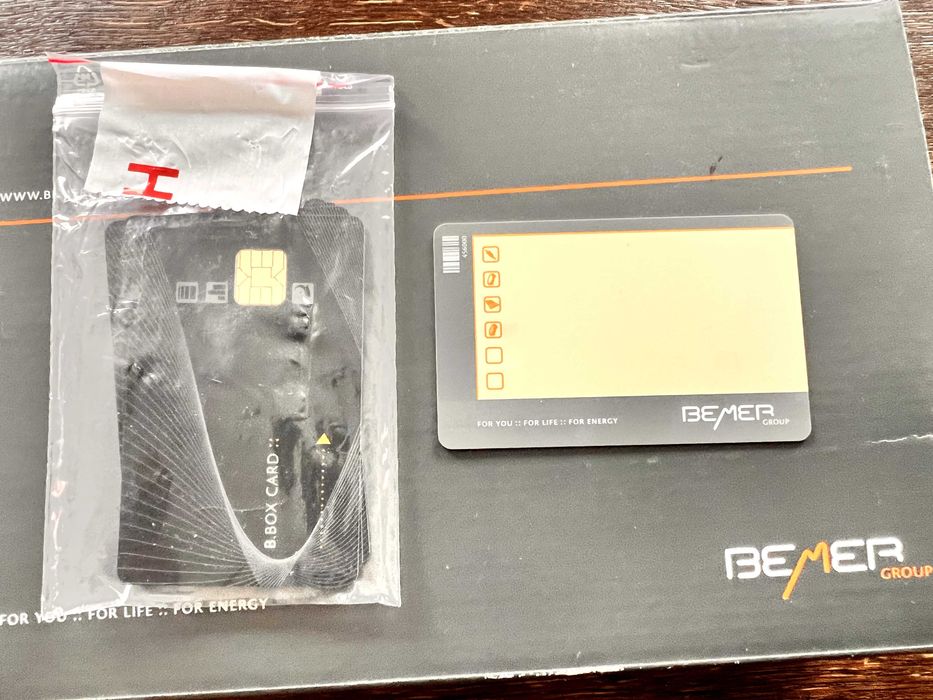 #10 BEMER Karta magnetyczna do B.BOX Nowa