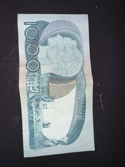 Nota de 1000 escudos- 16/09/1980