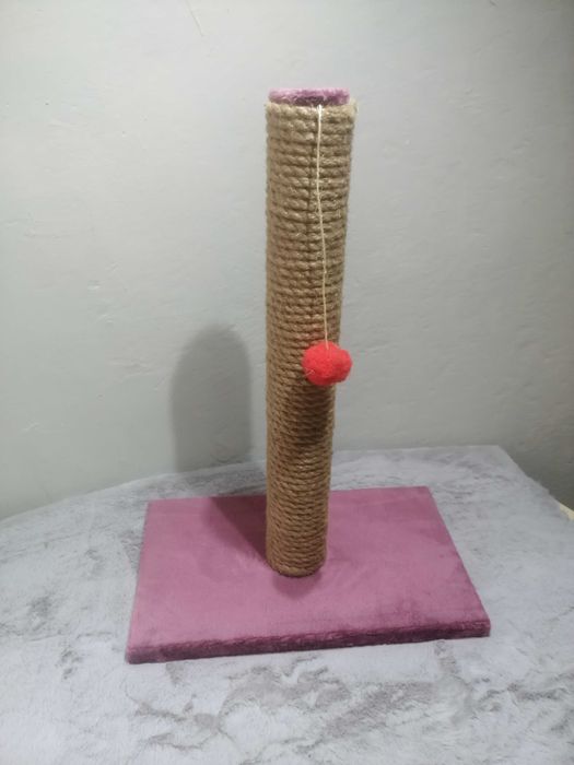 Nowy Drapak dla kota z grubej liny jutowej