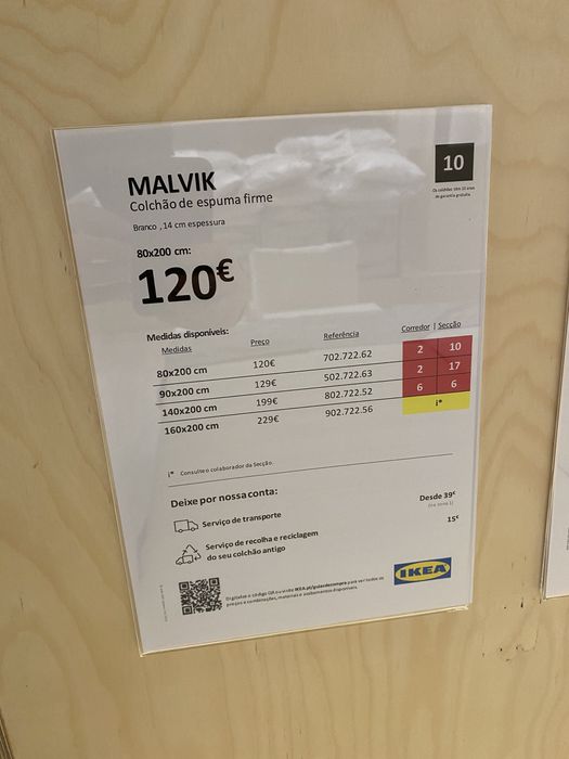 Cama ikea fellow 160 x 200 ou sofá