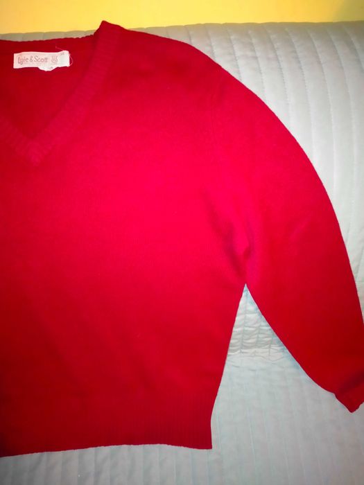 Sweter damski Lyle& Scott r.38 kaszmir