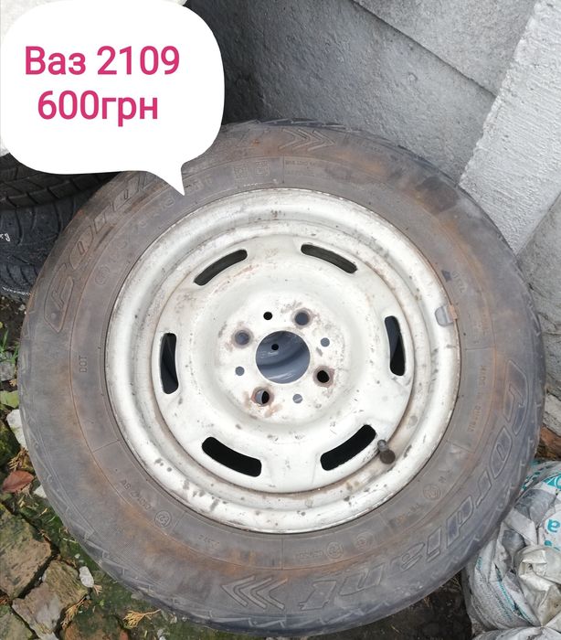 Летняя резина 175 70 р13 185 60 р14 на дисках разболтовка 4/100 4/98